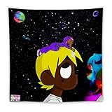 Mipruct Rap Lil Hiphop Uzi Album Vert Art Tapestry Wall Hanging Living Room Bedroom Dorm Home...