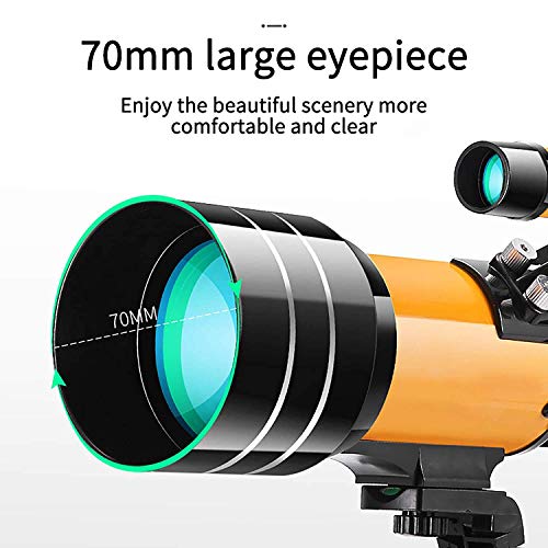Telescopio astronómico refractor profesional con trípode miniatura 2