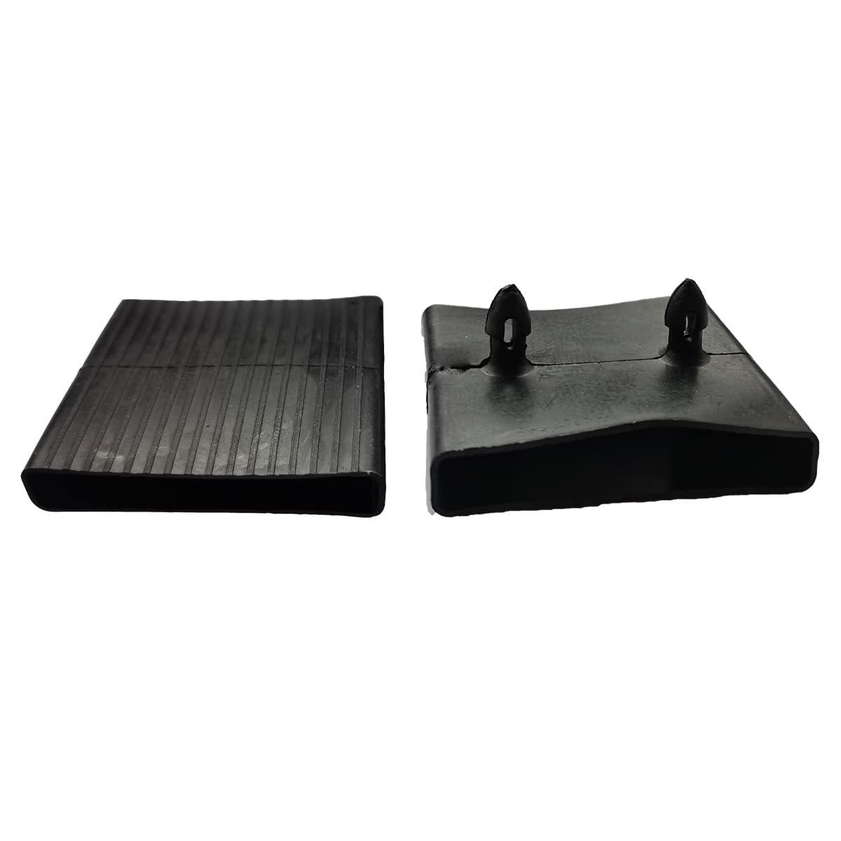 EZZLife Bed Slat Centre Holders,15pcs 63mm x 9mm Plastic Bed Slat Center Holders Caps replacement kits for Single, Double and King Size Beds, Black