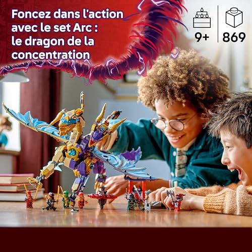 Lego Arc : Le Dragon De La Concentration Lego La Boite - vue 2