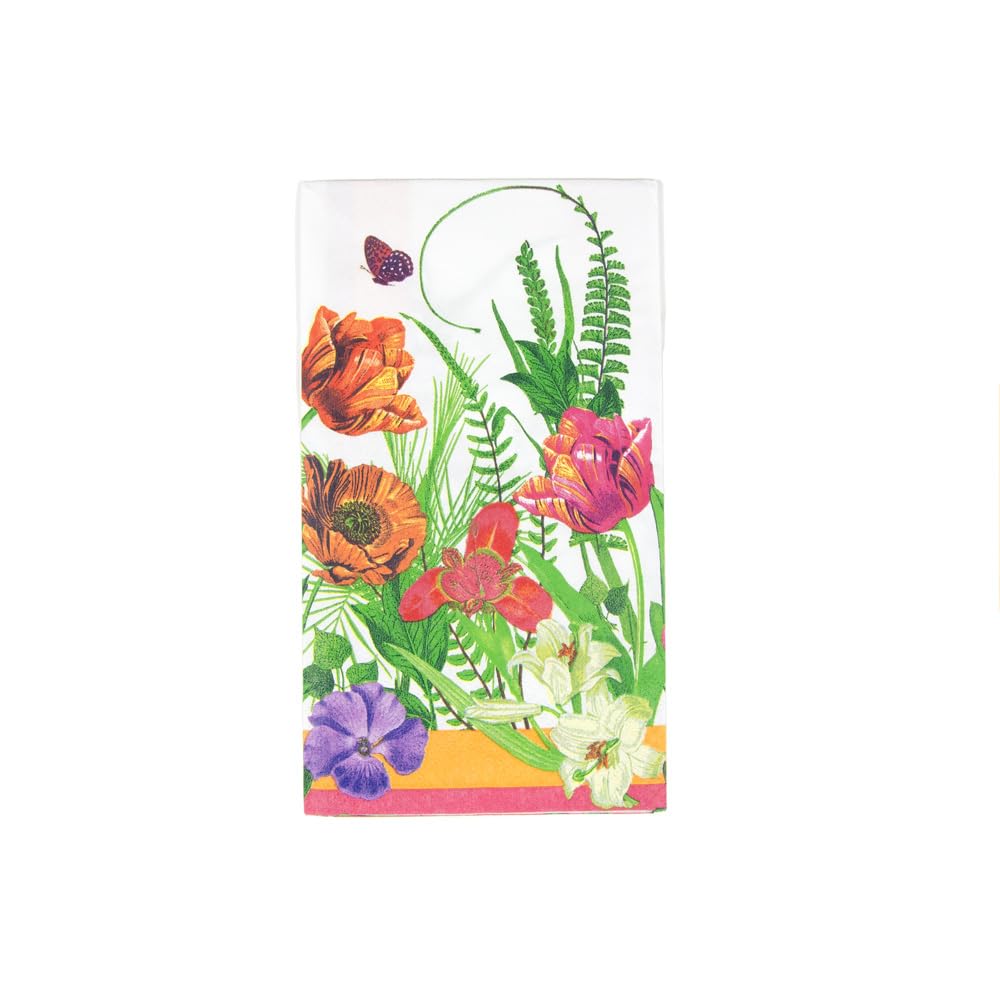 Servilletas de toalla para invitados Caspari La Dolce Vita, elegancia en tu baño con 15 unidades