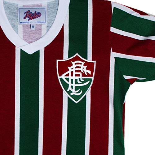 Camisa Fluminense Mundial 1952 Liga Retrô Infantil Listrada 6