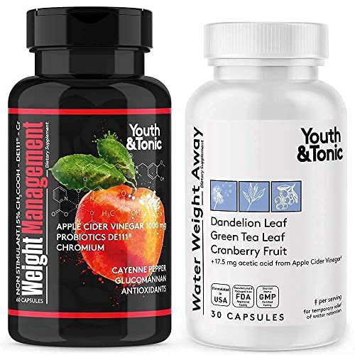 Water Loss & Weight Management Support For Women At Period | Pills To Balance Carbs Absorption & Relief Swelling & Belly Bloat Reducing Waist Line | Help Preventing Hormonal Weight Gain & Feel Lighter #TOP30