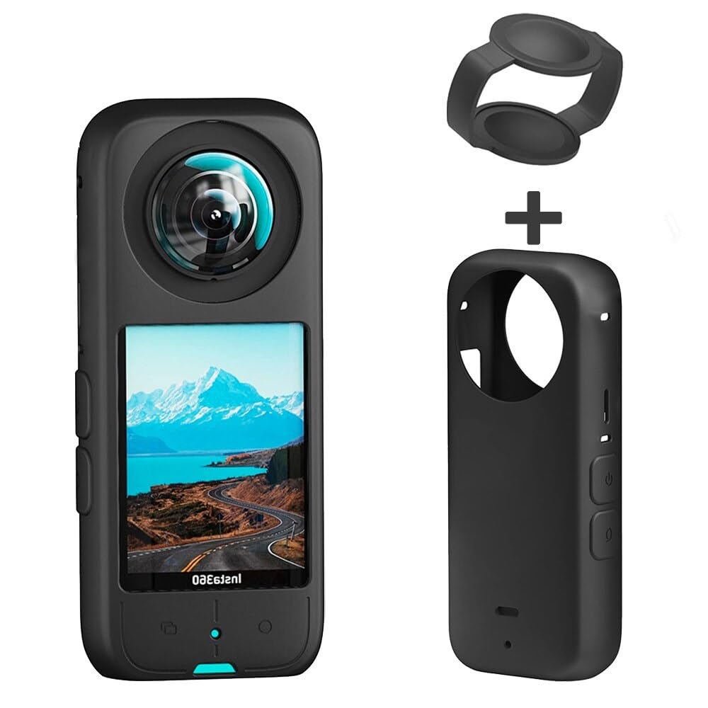 BKN Silicone Case for Insta360 X3 Panoramic Action Camera Protector Anti-Scratch Accessories for Insta360 X3 Case (B0CFJYNYWG) Amazon Price History, Amazon Price Tracker