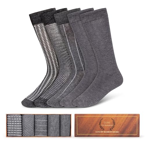 Men’s Dress Socks 5-Pack Gift Box