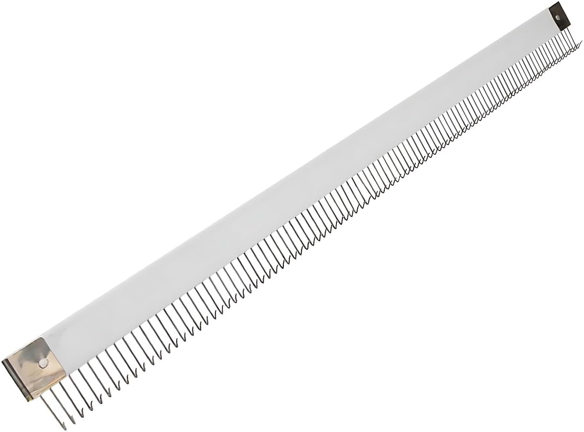 Knitting Claw Weight Knitting Machine Cast-on Comb Metal Needle Comb Replacement Parts Wide Weight Hanger for All Knitting Machine Accessories for KH821 KH860 KH868 KH894 KH940 KH970