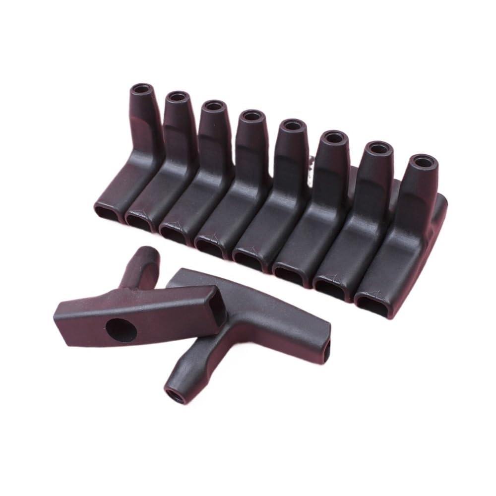 10 empuñaduras de Arranque compatibles con motosierras 031, 034, 036, 038, 039, 041, 044, MS310, MS360, MS380, MS381, MS390 y MS410. Pieza de Repuesto.
