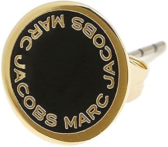 【電池有/超美品】マークジェイコブス / ゴールド×ブラック マークジェイコブス ロゴ リュック バックパック ブラック ゴールド