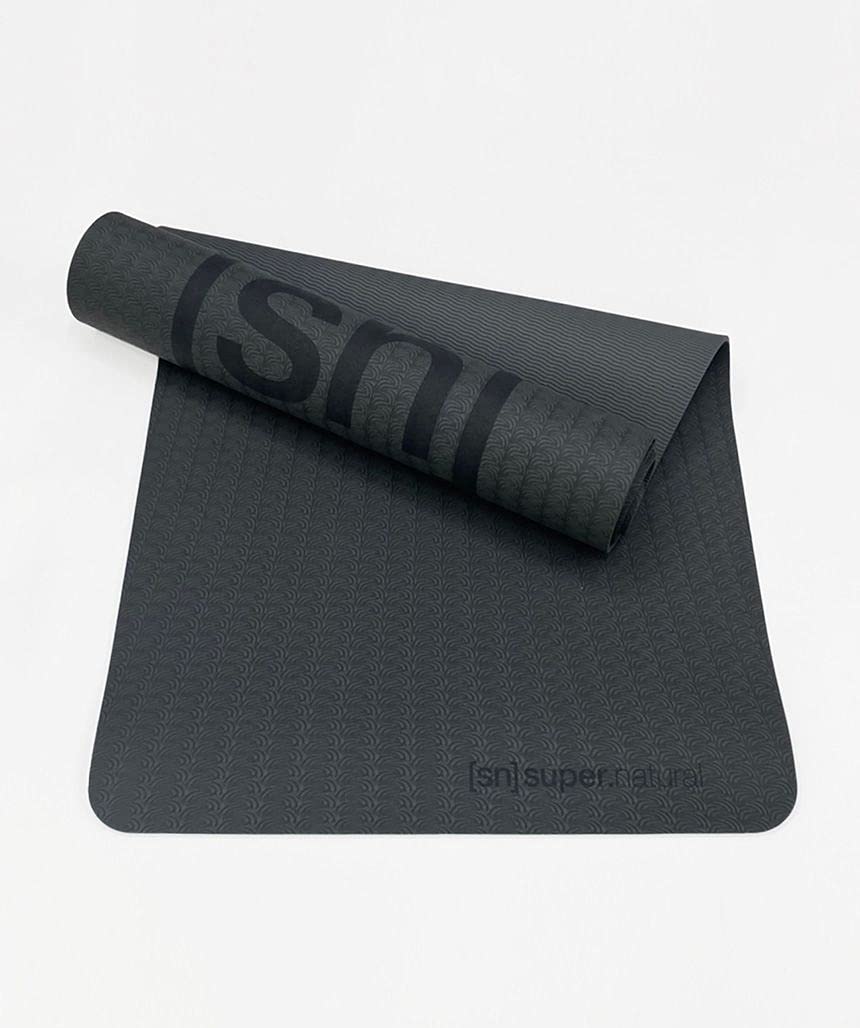 Amazon | ヨガ マット 6.0㎜ S06/ダークグレー F | super.natural | マット