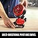 Skil 12V/20V Brushless 4 in. Clamp Fan, Tool Only- FN0400D-00, One Size, Red