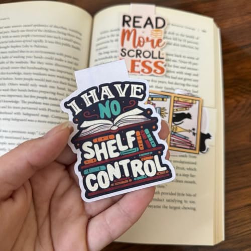 Image of Zesta Magnetic Bookmark Set of 9 | Aesthetic Book Mark for Reading | Cute Anime Bookmarks for Kids, Students | Book Accessories for Novels, Gifts for Readers