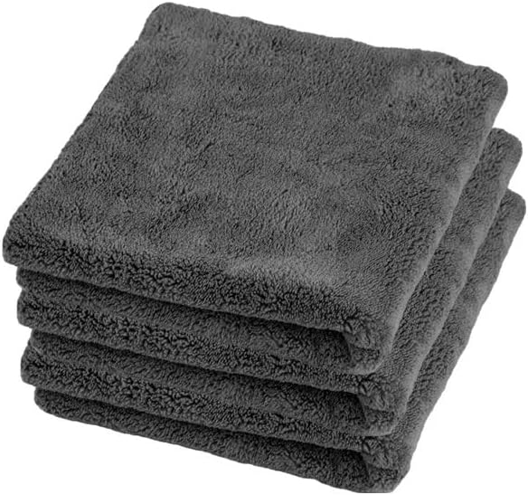 40X40cm Microfiber Towels Car Care Washing Thicken Towel Car Detailing Drying Cloth Cleaning Tool Auto Wash Accessories Orange 2pcs Superfine Fiber
