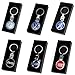 VILLSION 3D Car Logo Key Chain Double Sided Alloy Metal Keyring Auto Keychain Accessories with Gift Box