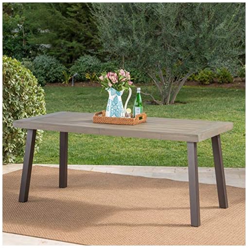 Christopher Knight Home Della Outdoor Acacia Wood Dining Table with