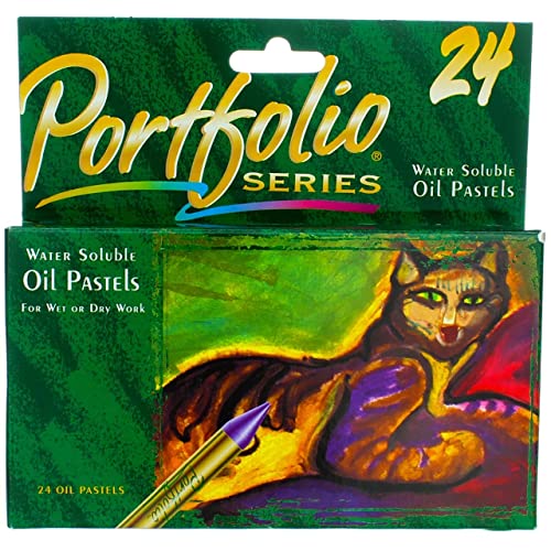 Crayola Portfolio Series Oil Pastels-24/Pkg