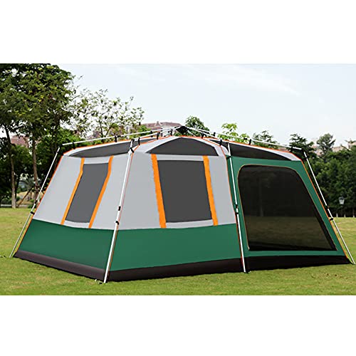 Carpa automática dome con porche para camping familiar miniatura 2