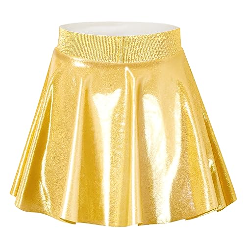 Image of Gnainach Girls Skorts High Waist Athletic Skirts with Shorts Stretchy Activewear for Teens Kids Performance Tennis