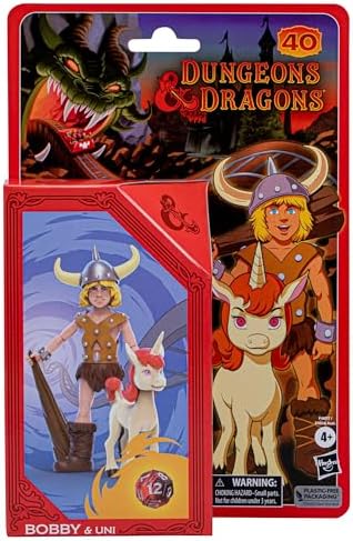 Dungeons & Dragons, Figuras Bobby e Uni - Caverna do Dragão