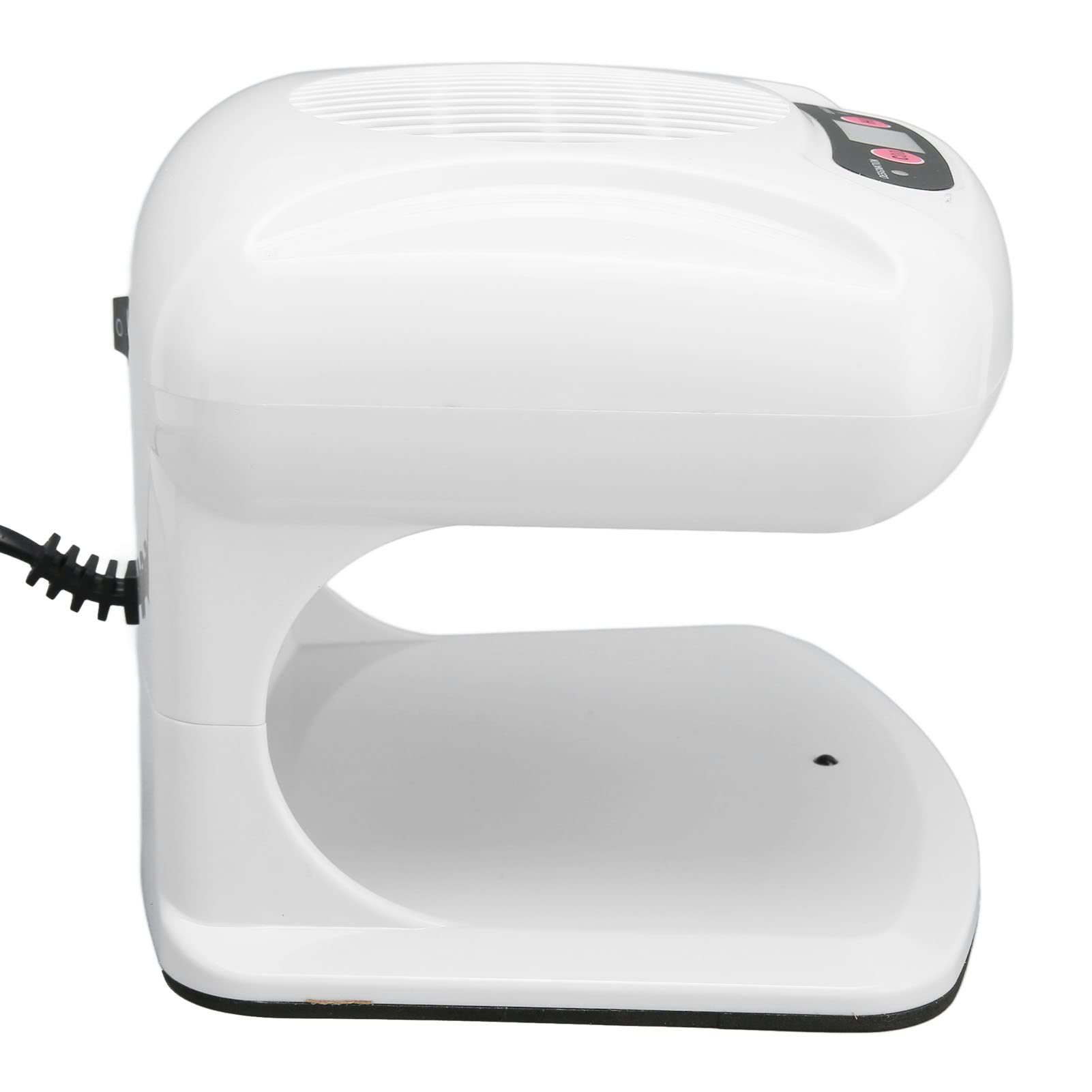 Suszarka do Paznokci na Powietrze do Obu Rąk i Stóp 300w Air Nail Fan Suszarka Nadmuchowa do Zwykłego Lakieru do Paznokci z Gorącym i Chłodnym, Automatycznym Użyciem