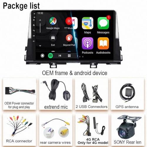 Pantalla Carplay coche inalámbrica: viaja conectado en tu KIA PICANTO Morning K de 2016-2019 7