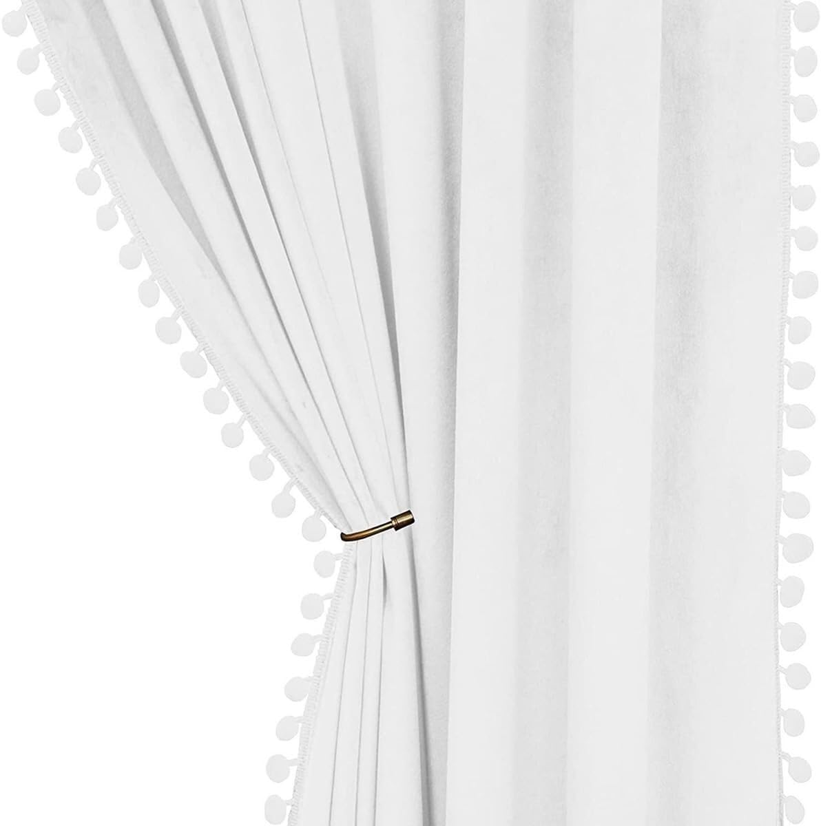 Rideaux en velours pour chambre d'enfant cocooning et chaleureuse