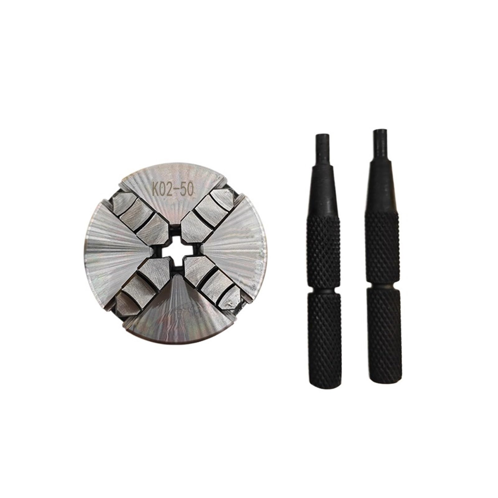 Iklaaqetbxps K02-50 Mini Lathe Chuck K01-50 63 80 3 Jaw Self-Centering