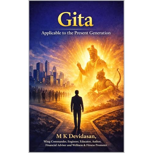 Gita Audiolibro Por M K Devidasan arte de portada