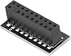TPM 2.0 Module, Encryption Security Module LPC Interface 20 Pin Remote Card Encryption Security Board Electronic Components for Motherboard Compatibility with MSI, GIGA, ETC