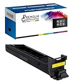 PREMIUM CARTOUCHE A0DK253 TN 318Y Toner Compatible pour Konica Minolta C20 Jaune Haute capacité avec Puce rendement élevé Impression Nette qualité Stable