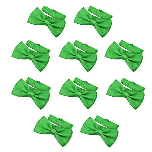 DonDon Set da 10 papillon da uomo 12 x 6 cm già