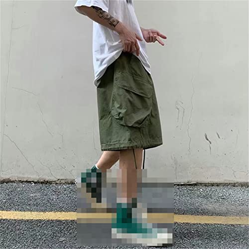 Short cargo ample Harajuku pour homme style décontracté - 2