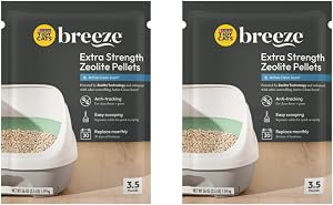 Purina Tidy Cats Breeze Litter Pellets, Enhanced Litter Pellets 3.5 lb (Pack of 2)