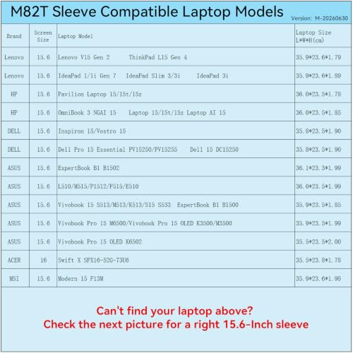 Image of Smatree M82TP Hard Protective 15.6inch Laptop Case for HP /Lenovo /DELL /ASUS | Compatible for HP OmniBook 3 NGAI 15, Lenovo ThinkPad /IdeaPad, DELL 15 /Pro 15 /Inspiron 15, ASUS Vivobook, Pink(X8274TP)