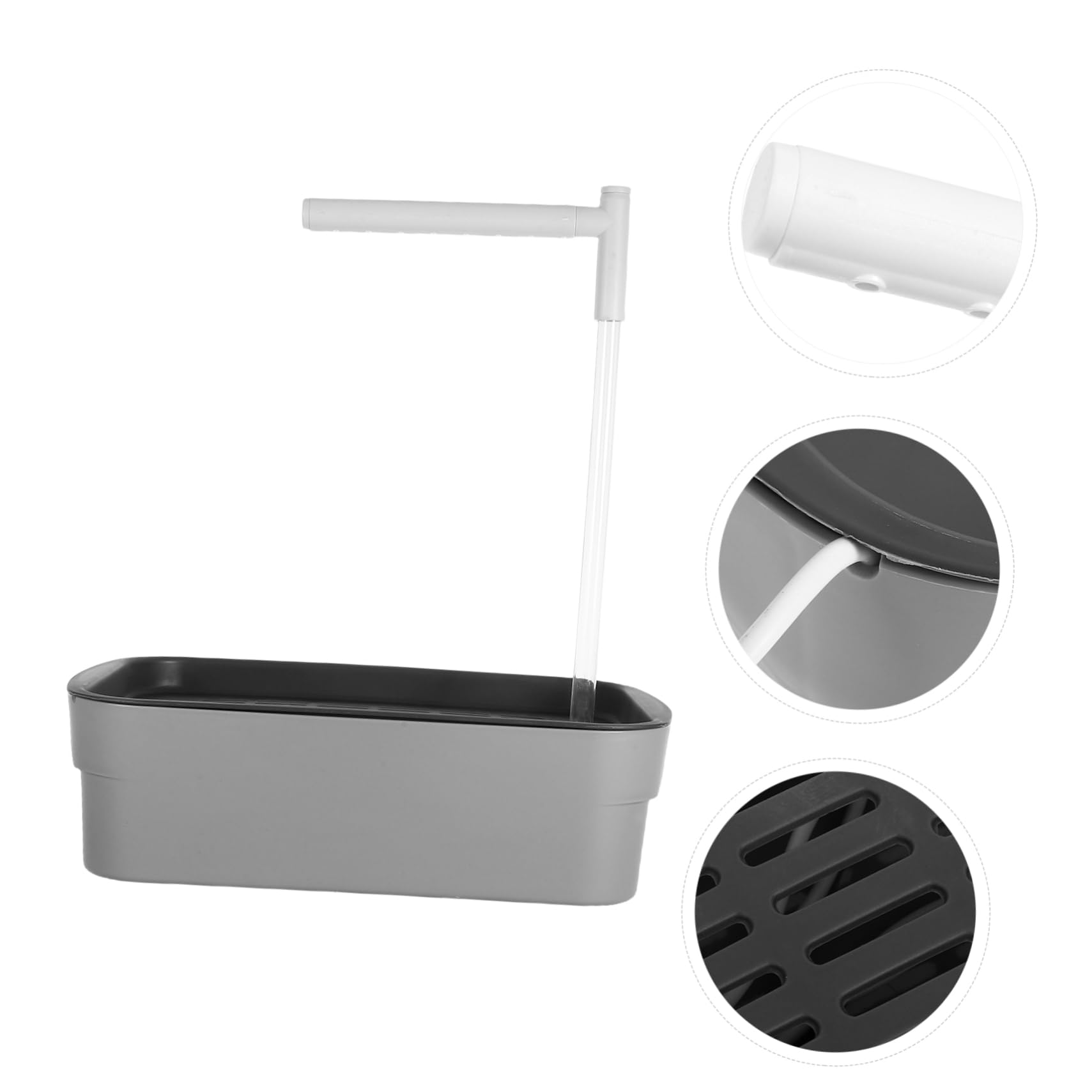 INOOMP Bañera Automática para Pájaros con Ducha Bañera De Plástico para Loros para Periquitos Baño con Circulación De Agua para Pájaros Pequeños para Agapornis y