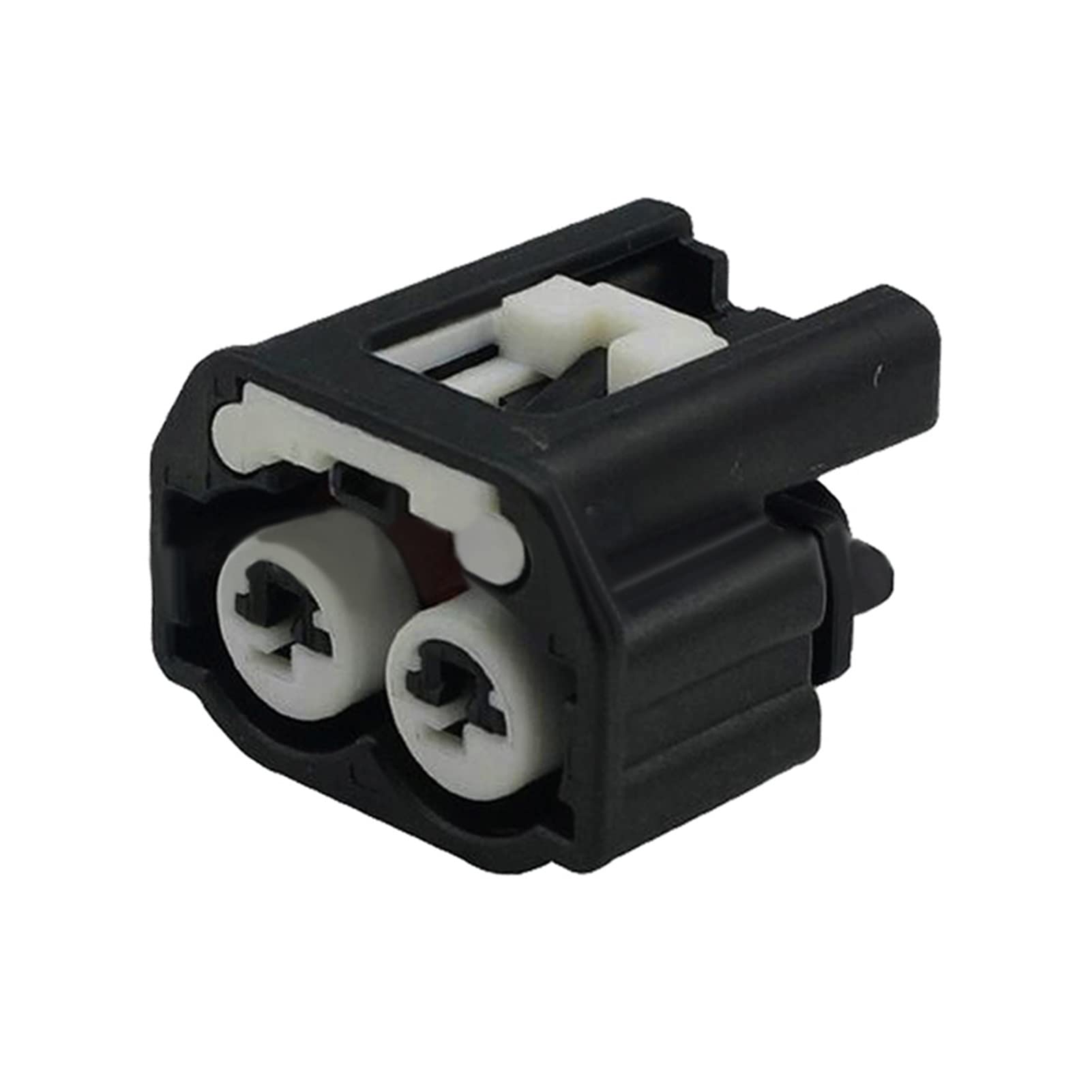 2 Pines con Conector de Conector de automóvil Impermeable con tapón Terminal DJ7026C-2.8-21 2P (Size : 10 Sets)