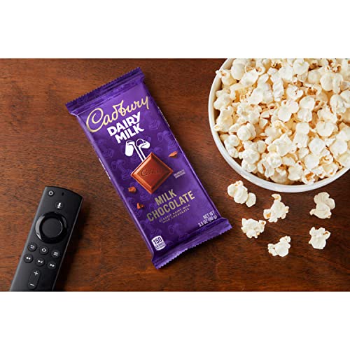 Cadbury Dairy Milk Milk Chocolate Candy Bars, 3.5 Oz (14 Count) #TOP3