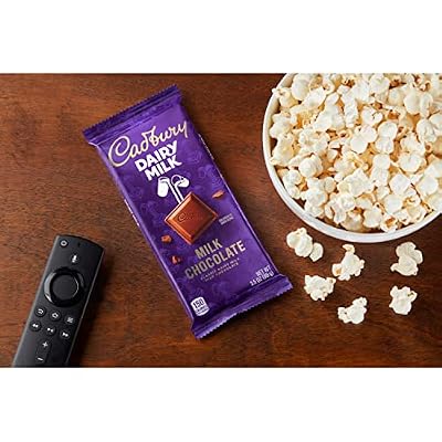 Cadbury Dairy Milk Milk Chocolate Candy Bar, 3.5 Oz