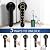 5-in-1 Unlock - Fingerprint, Bluetooth, Code, IC Card, Key Fingerprint Door Lock, Smart Door knob,Biometric Door Lock for Bedroom Home Hotel Office Apartment
