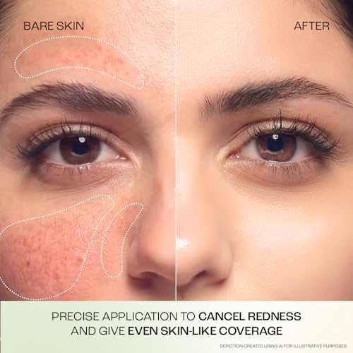 Image of LAKME 9to5 CC+ Matcha Green Cream, 18 g, for Naturally Radiant Skin, with 3% Niacinamide & Antioxidants, SPF 50 PA+++, Smooth Breathable Finish, for Women