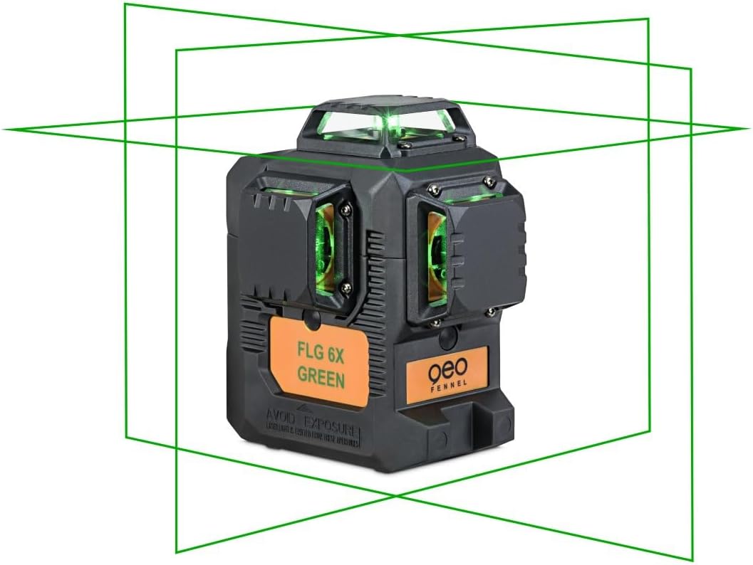 Geo Fennel FLG 6X-GREEN laser level projecting green lines