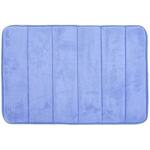Tapis de salle de bain et du salon bleu 50x80cm lavable pour la maison