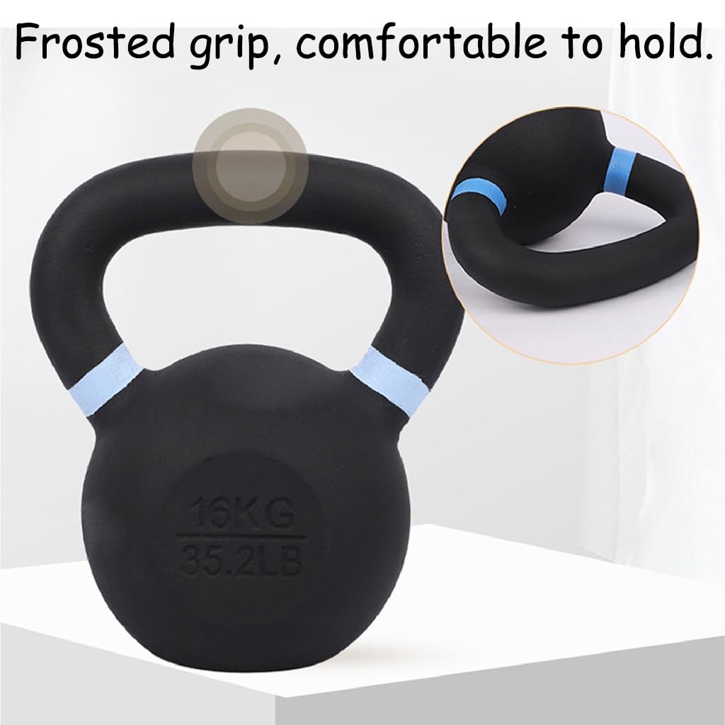 Fitness Hanteln Kettlebells, Gewichte Gusseisen Fitnessgeräte Home Gym 4KG, 6KG, 8KG, 10KG, 12KG, 14KG, 16KG, 18KG Kleine Hantel (Size : 14KG)