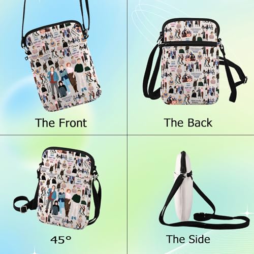 G2TUP Breakfast Movie Crossbody Bag Andrew Clark & Brian Johns Fan Gift Allison＆Claire＆Bryan Shoulder Bag Claire Merch3