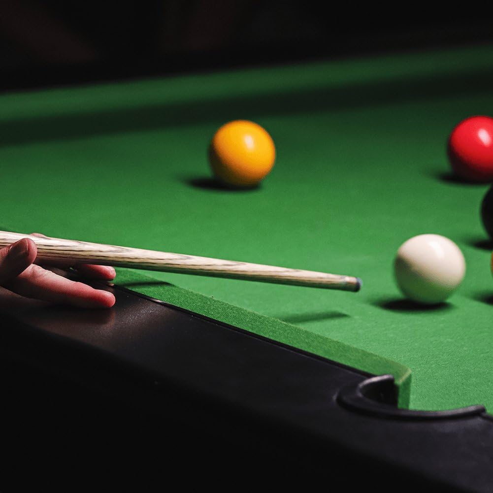 Nappe De Billard De 9 Pieds avec Bandes De Coussin, Tissu De Billard en Feutre, Couverture De Table De Billard Premium, Ensemble De Feutres en Tissu De Billard