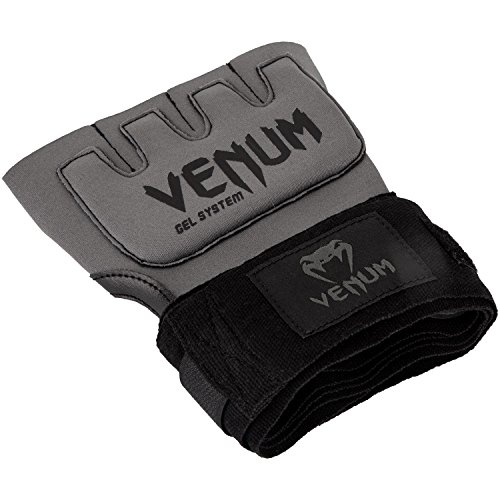 Venum Ãƒ´xenumu Jeruãƒ»Guro-Burappu Contact (Gray/Gel Glove Wrap Kontact Grey #TOP3