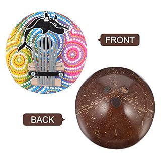 BIENKA 1pc 7 for clés Doigt Élégant Aléatoire Marteau Adulte Mbira Portable Couleur Cristal avec Coquille Kalimba… – Image 2