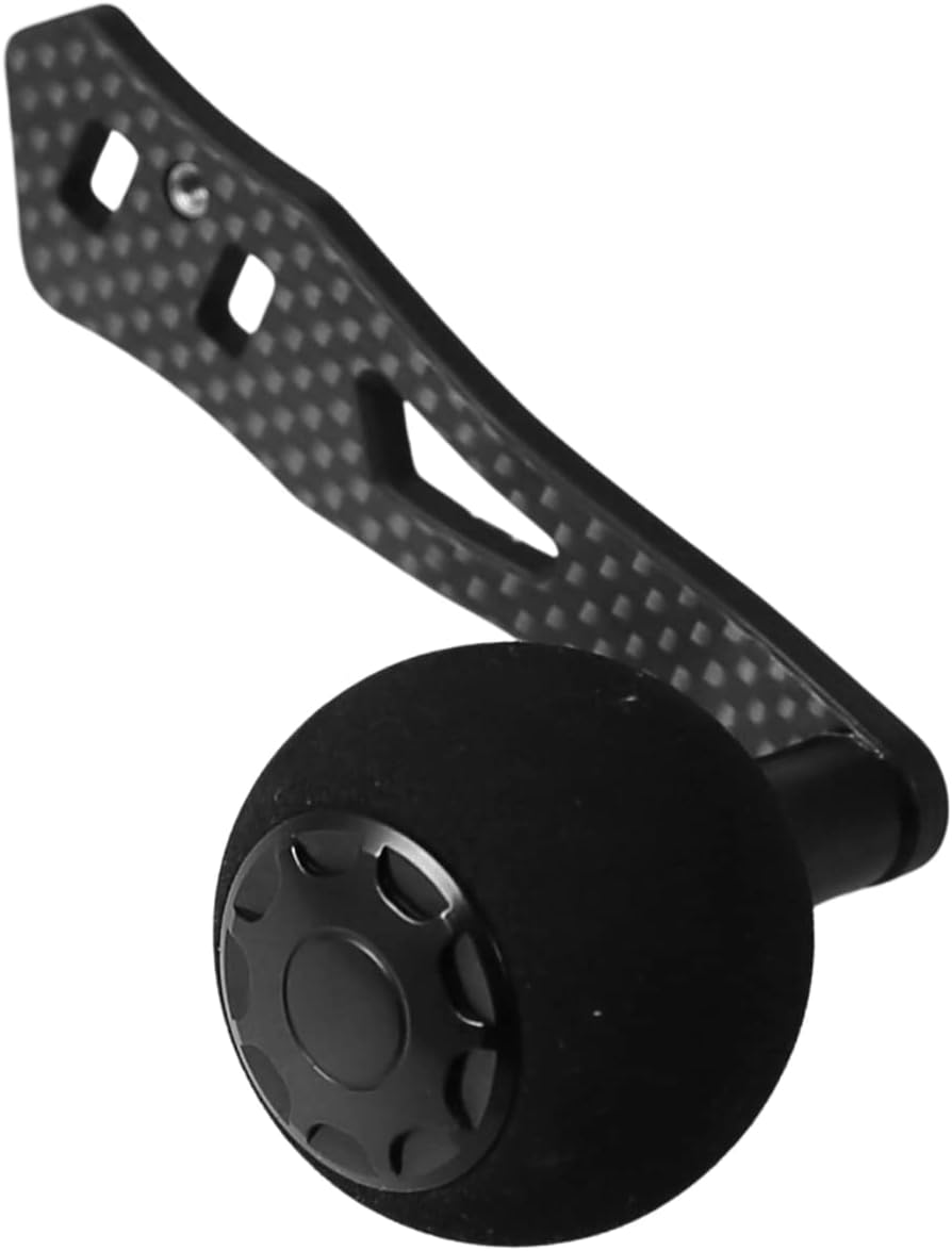 Jigging world Carbon Fiber Power Handle for Shimano Tranx Trinidad Torium Ocea Jigger and Daiwa Star Drag Saltiga Saltist Reels