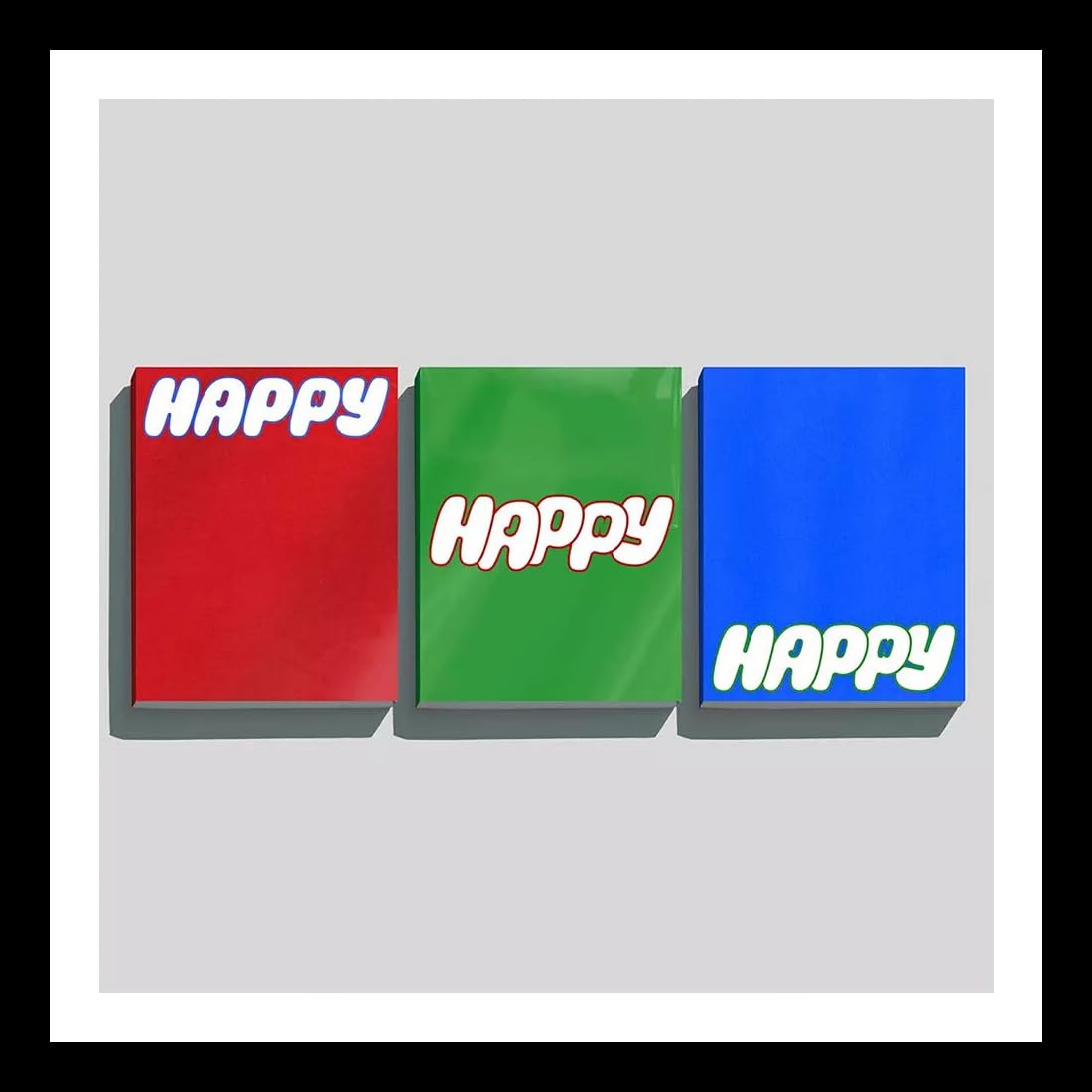 Amazon.com: BTS JIN HAPPY 1st Solo Album JOURNEY / IMAGINE