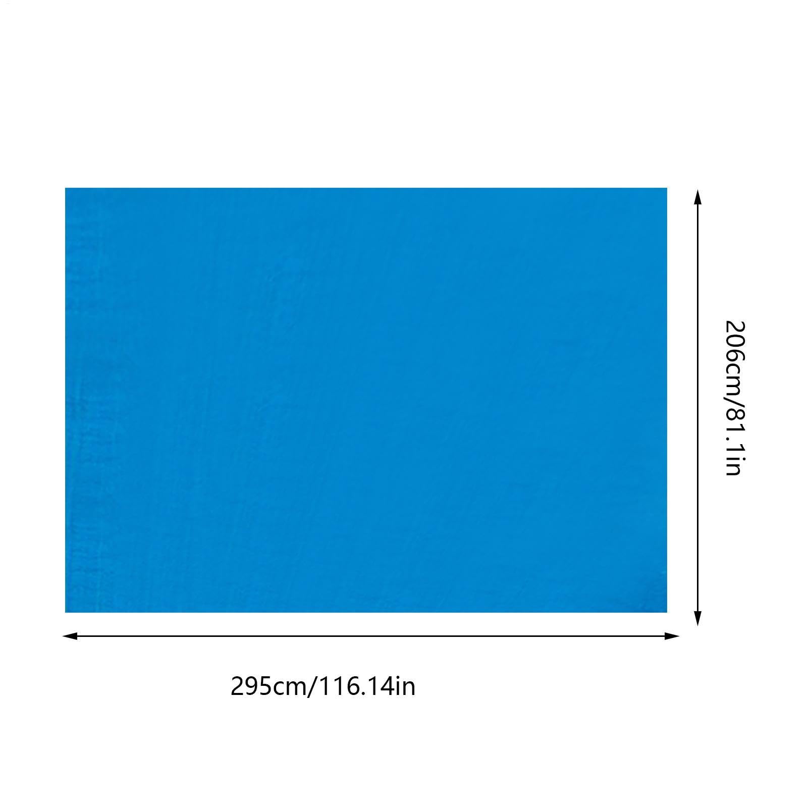 Generisch Tapis de protection de sol de piscine résistant à la perforation, indéchirable et résistant | Tapis de piscine extérieure pour l'extérieur dans le jardin pour l'entretien estival et prolonger la durée de vie