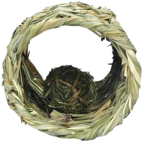 DEARMAMY ペットネルおもちゃ 耐久素材 室内外兼用 猫うさぎキット用 遊び場 収納簡単 持ち運び便利 交流促進 ストレス解消 グラスボール付き